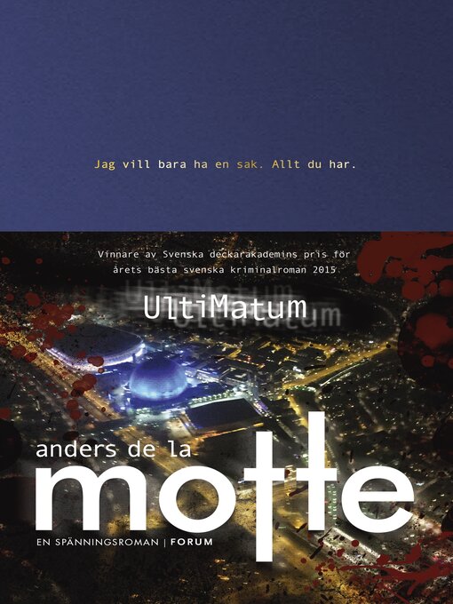 Titeldetaljer för UltiMatum av Anders De la Motte - Tillgänglig